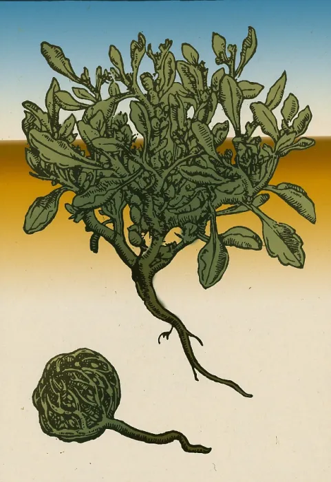 Framed Print : Anastatica Hierochuntica, Resurrection Plant