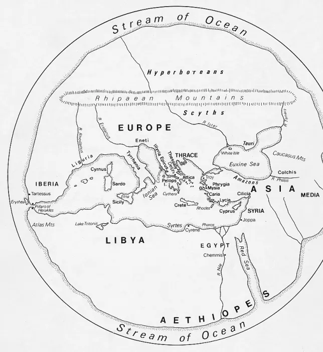 Framed Print : Ancient Map Framed Print : Ancient Map