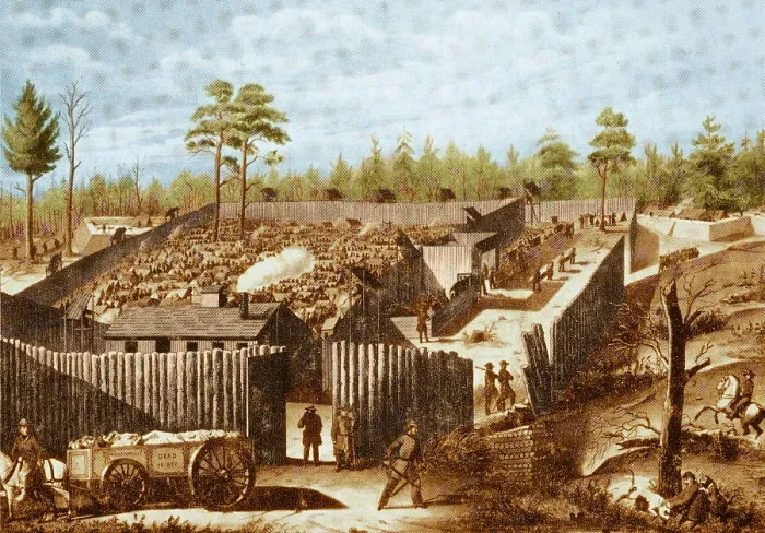 Framed Print : Andersonville Prison, Georgia Framed Print : Andersonville Prison, Georgia