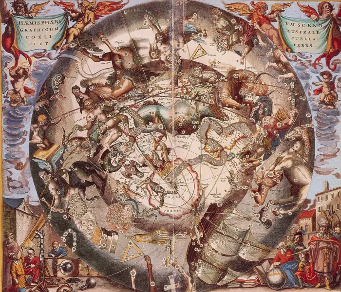Framed Print : Andreas Cellarius Constellations, 1660 Framed Print : Andreas Cellarius Constellations, 1660