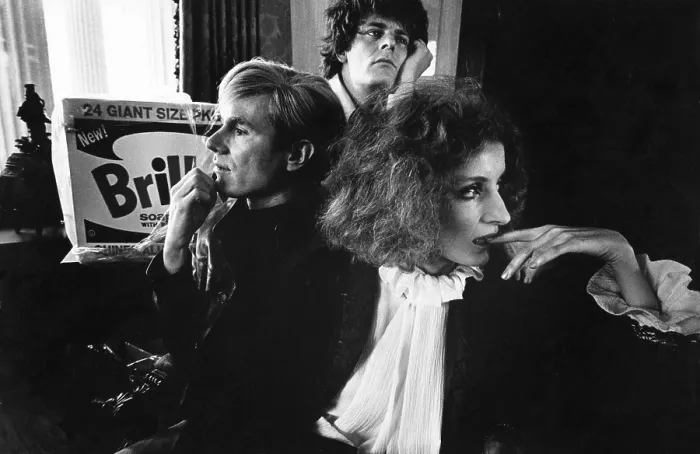 Framed Print : Andy Warhol, Paul Morrisey, and Viva Framed Print : Andy Warhol, Paul Morrisey, and Viva