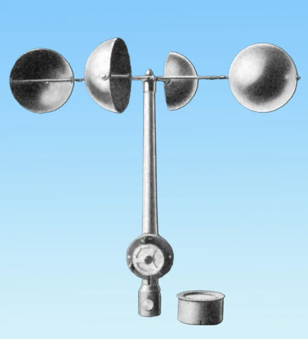 Framed Print : An Anemometer