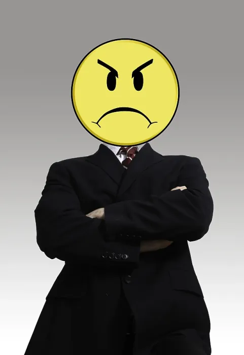 Framed Print : Angry Face Framed Print : Angry Face