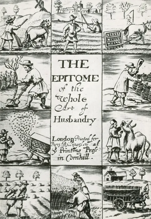 Framed Print : Animal Husbandry, 1675