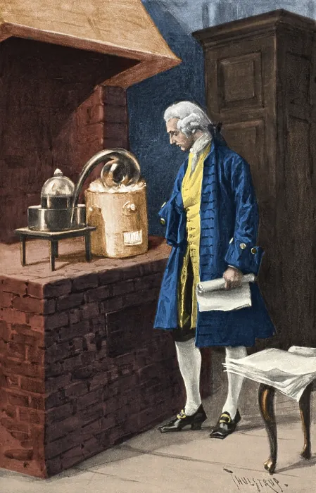 Framed Print : Antoine-Laurent Lavoisier, French Chemist