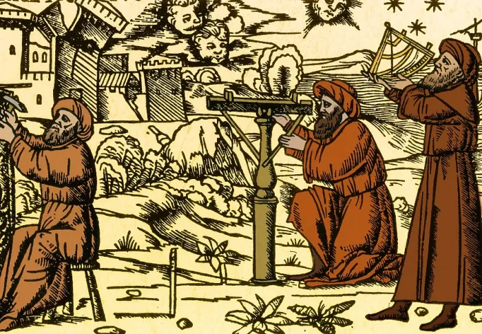 Framed Print : Arab Astronomers