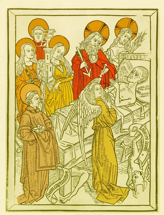 Framed Print : Art of Dying, Temptation of Pride, 15th Century Framed Print : Art of Dying, Temptation of Pride, 15th Century