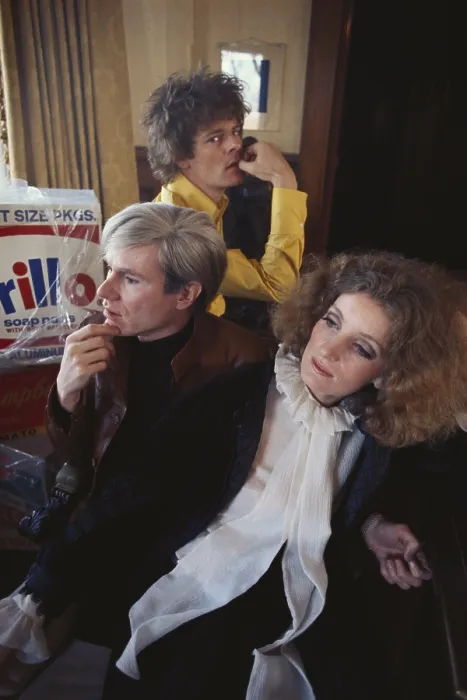 Framed Print : Artist Andy Warhol, Director Paul Morrissey, Actress Viva Framed Print : Artist Andy Warhol, Director Paul Morrissey, Actress Viva