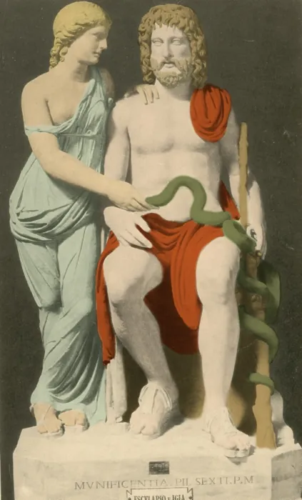 Framed Print : Asclepius, Greek God of Medicine Framed Print : Asclepius, Greek God of Medicine