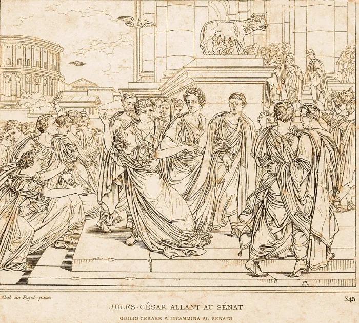 Framed Print : Assassination of Julius Caesar, 44 BC Framed Print : Assassination of Julius Caesar, 44 BC