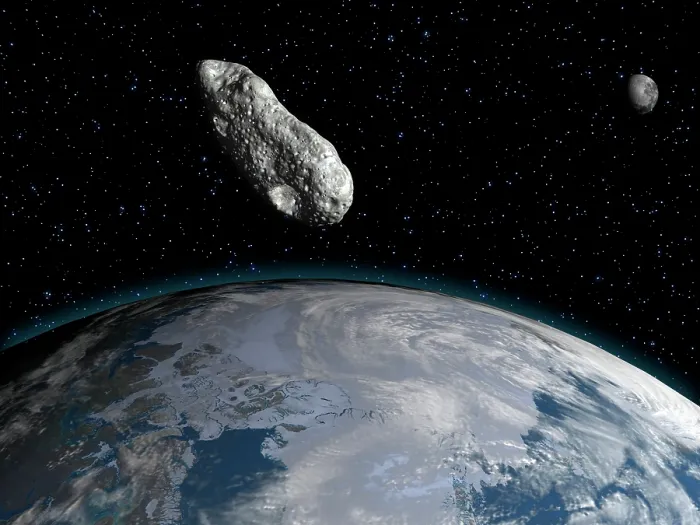 Framed Print : Asteroid, artwork Framed Print : Asteroid, artwork