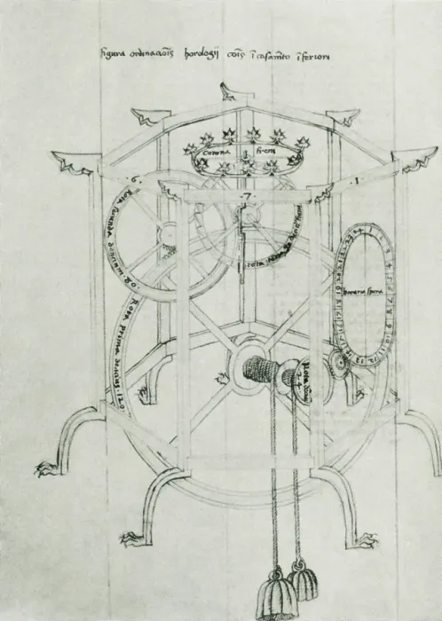 Framed Print : Astrarium Sketch by Giovanni de Dondi Framed Print : Astrarium Sketch by Giovanni de Dondi