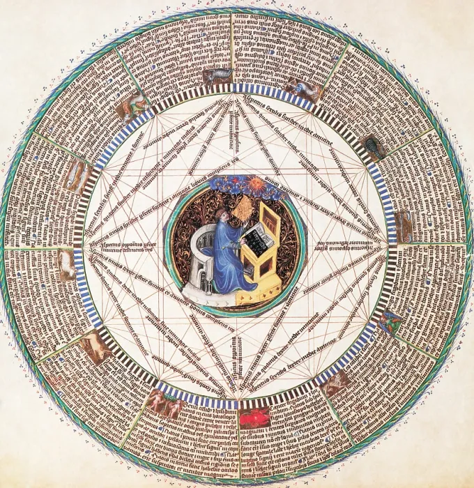 Framed Print : Astrologer in the Zodiac