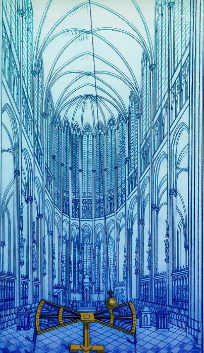 Framed Print : Astronomy. Demonstration at Cologne Cathedral of the Earth's rotation Framed Print : Astronomy. Demonstration at Cologne Cathedral of the Earth's rotation