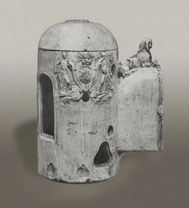 Framed Print : Athanor. An athanor, which is an alchemist's digesting furnace
