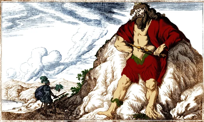 Framed Print : Atlas and Perseus, Greek Mythology