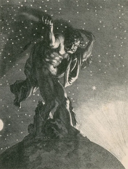 Framed Print : Atlas Supporting the Heavens Framed Print : Atlas Supporting the Heavens