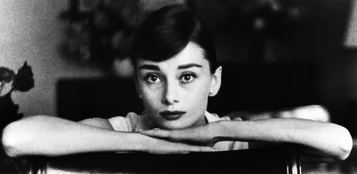 Framed Print : Audrey Hepburn, British Actress, 1955 Framed Print : Audrey Hepburn, British Actress, 1955