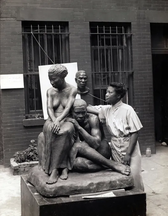 Framed Print : Augusta Savage, American Scuptor