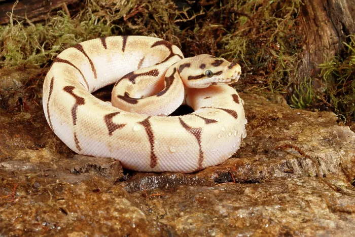 Framed Print : Ball Python Morph Framed Print : Ball Python Morph