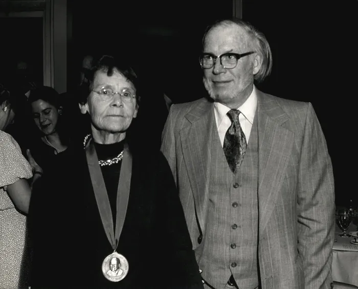 Framed Print : Barbara McClintock, American Geneticist Framed Print : Barbara McClintock, American Geneticist