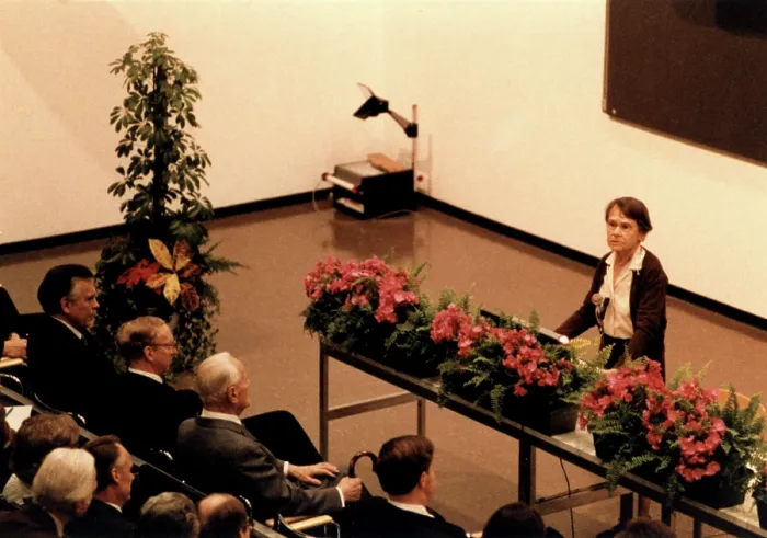 Framed Print : Barbara McClintock, American Geneticist Framed Print : Barbara McClintock, American Geneticist