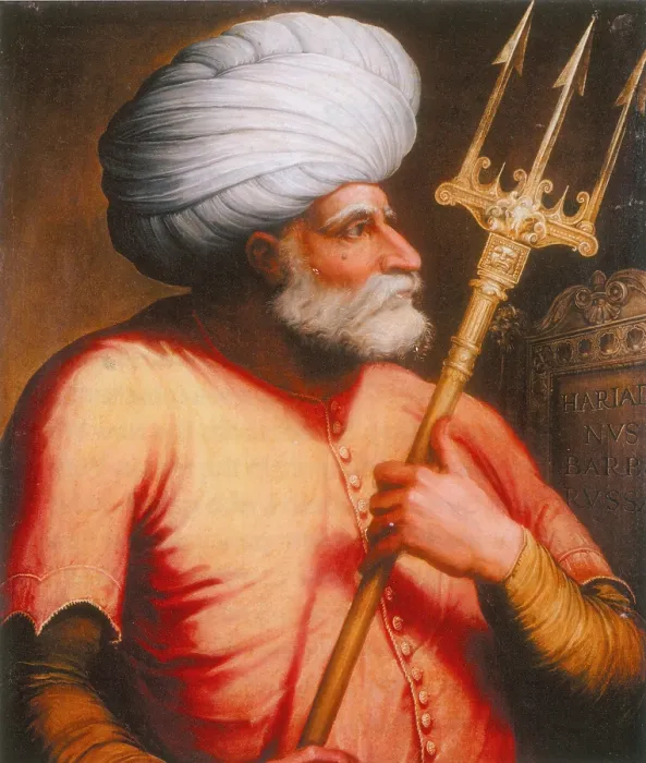 Framed Print : Barbarossa, Ottoman Turkish Admiral