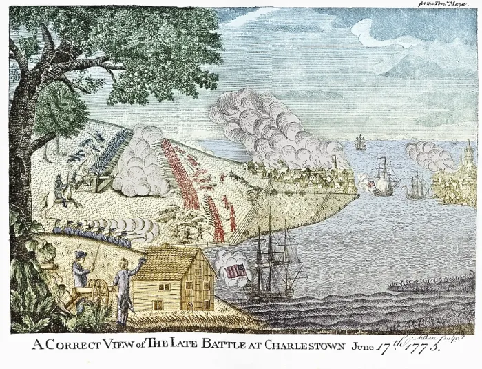 Framed Print : Battle of Bunker Hill, 1775 Framed Print : Battle of Bunker Hill, 1775