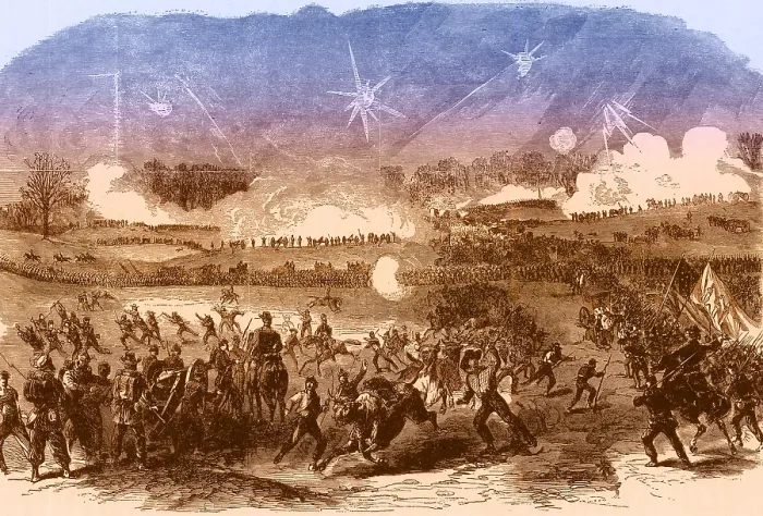 Framed Print : Battle of Chancellorsville, 1863 Framed Print : Battle of Chancellorsville, 1863