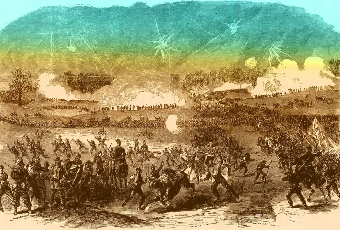 Framed Print : Battle of Chancellorsville, 1863 Framed Print : Battle of Chancellorsville, 1863