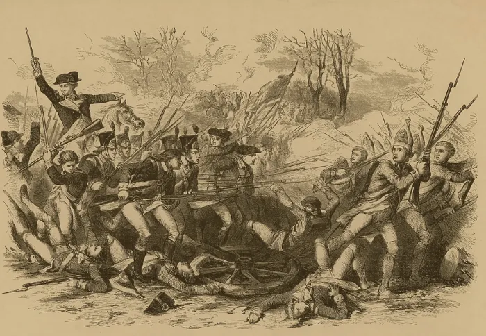 Framed Print : Battle of the Cowpens, 1781 Framed Print : Battle of the Cowpens, 1781