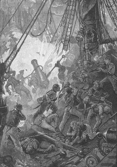 Framed Print : Battle of Flamborough Head, 1779 Framed Print : Battle of Flamborough Head, 1779