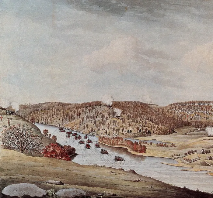 Framed Print : Battle of Fort Washington, 1776 Framed Print : Battle of Fort Washington, 1776
