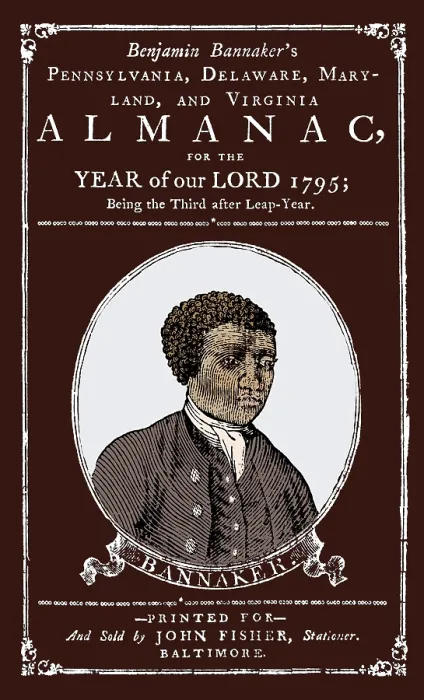 Framed Print : Benjamin Banneker, Almanac, 1795 Framed Print : Benjamin Banneker, Almanac, 1795