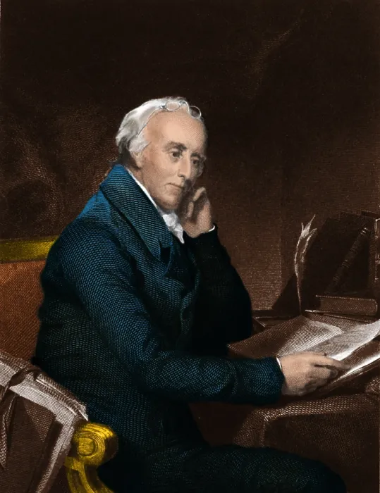 Framed Print : Benjamin Rush, American Physician and Educator Framed Print : Benjamin Rush, American Physician and Educator