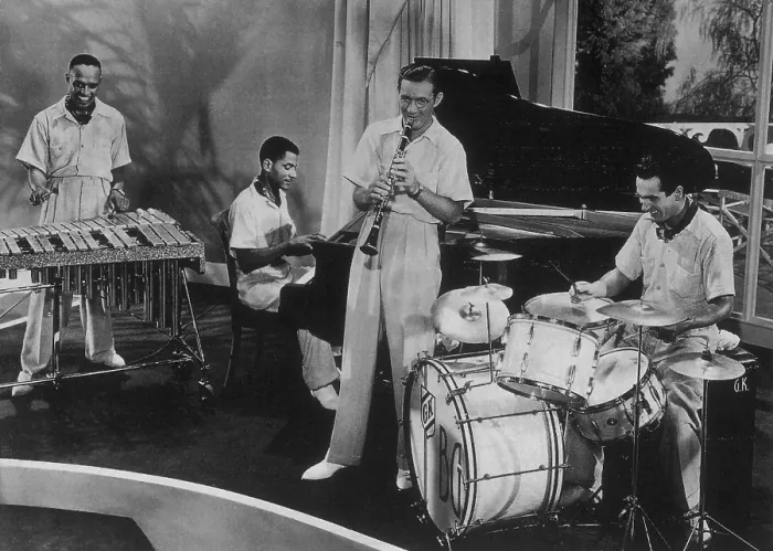 Framed Print : The Benny Goodman Quartet Framed Print : The Benny Goodman Quartet