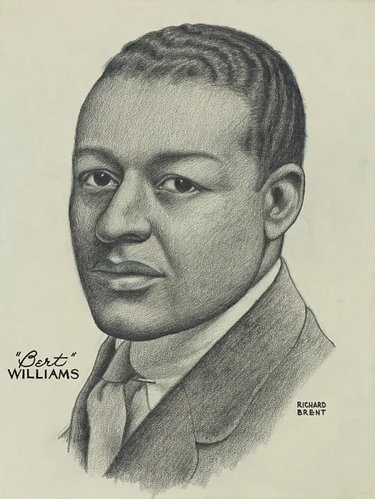 Framed Print : Bert Williams, American Vaudevillian Framed Print : Bert Williams, American Vaudevillian