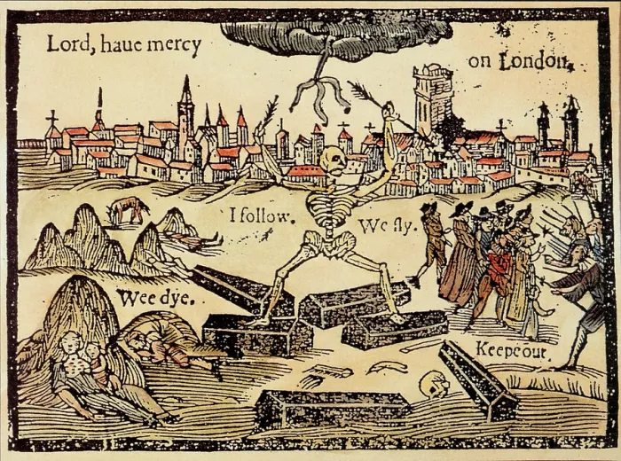 Framed Print : Black Death, Bubonic Plague, 1625 Framed Print : Black Death, Bubonic Plague, 1625