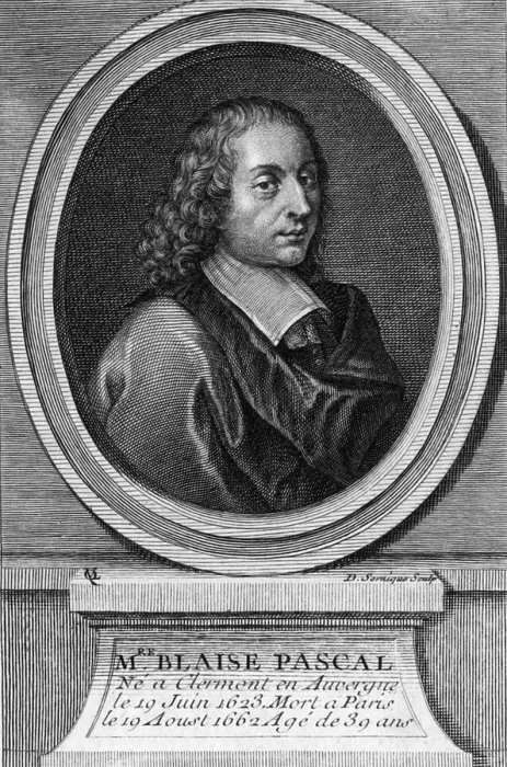 Framed Print : Blaise Pascal, French Polymath Framed Print : Blaise Pascal, French Polymath