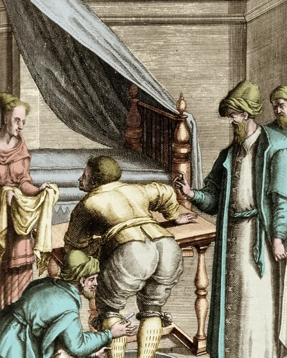 Framed Print : Bloodletting, 16th Century Framed Print : Bloodletting, 16th Century