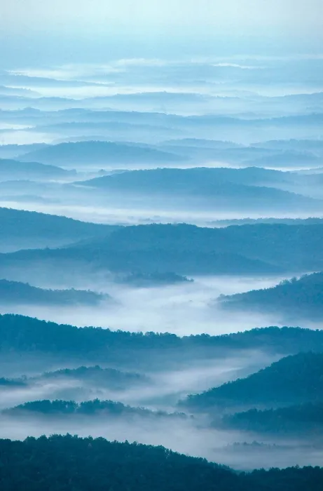 Framed Print : Blue Ridge Foothills Framed Print : Blue Ridge Foothills