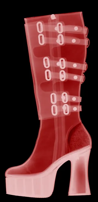 Framed Print : Boot, X-Ray