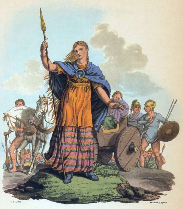 Framed Print : Boudica, Queen of Iceni Framed Print : Boudica, Queen of Iceni
