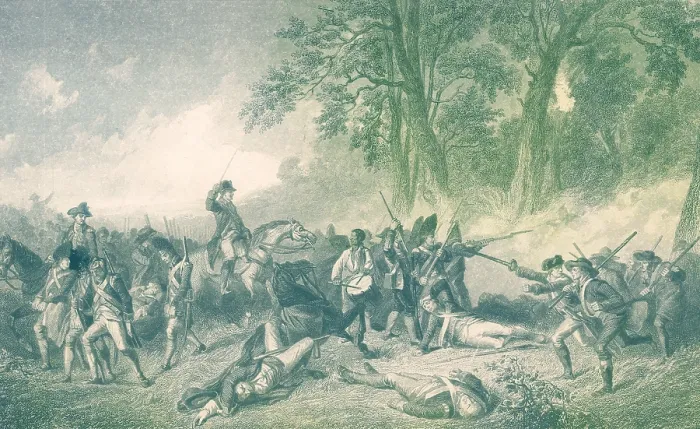 Framed Print : Braddock's Defeat, 1755 Framed Print : Braddock's Defeat, 1755