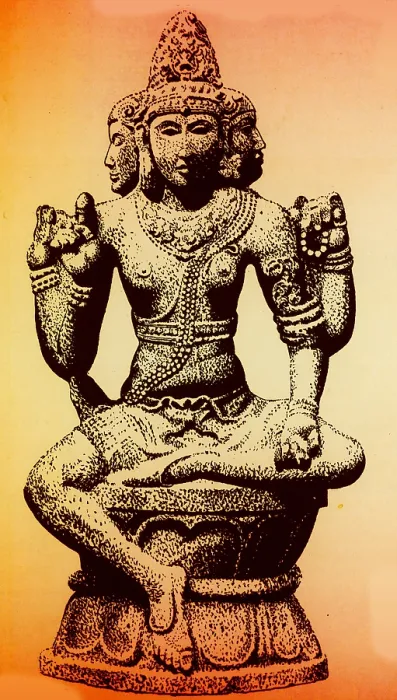 Framed Print : Brahma, Hindu God Framed Print : Brahma, Hindu God