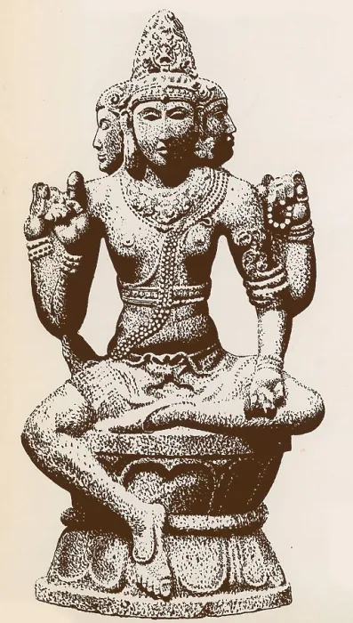 Framed Print : Brahma, Hindu God Framed Print : Brahma, Hindu God