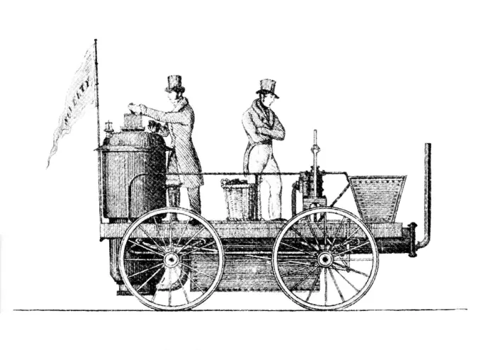 Framed Print : Braithwaite and Ericsson, 'The Novelty', 1829 Framed Print : Braithwaite and Ericsson, 'The Novelty', 1829