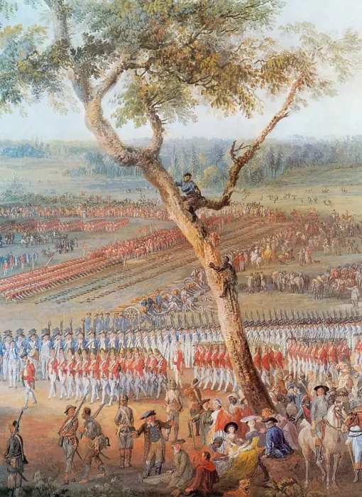 Framed Print : British Troops Surrender at Yorktown, 1781 Framed Print : British Troops Surrender at Yorktown, 1781