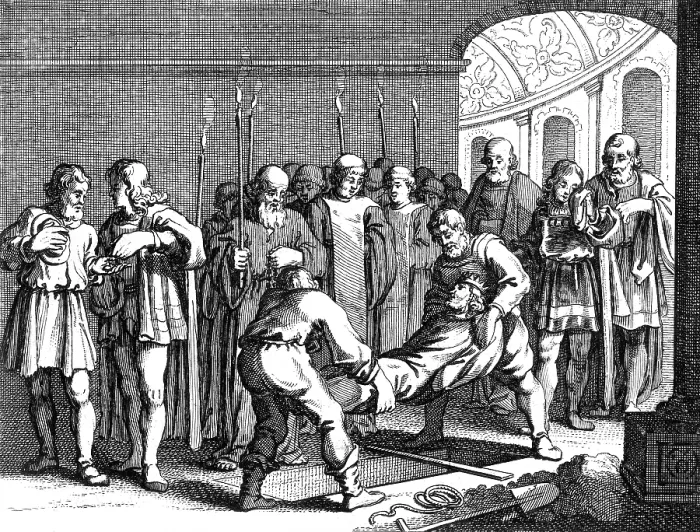 Framed Print : Burial of William the Conqueror, King of England Framed Print : Burial of William the Conqueror, King of England
