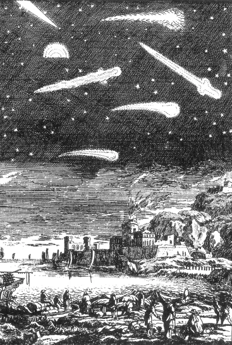 Framed Print : Calamities Associated with Comets Framed Print : Calamities Associated with Comets